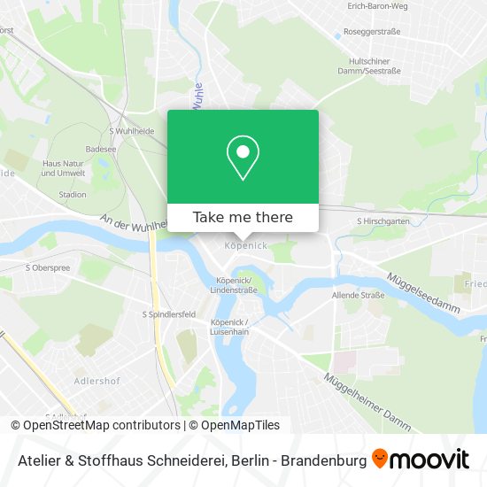 Карта Atelier & Stoffhaus Schneiderei