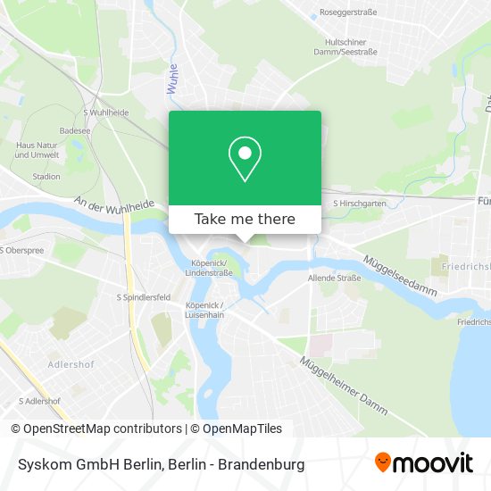 Syskom GmbH Berlin map