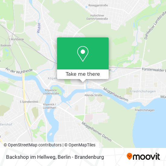 Backshop im Hellweg map