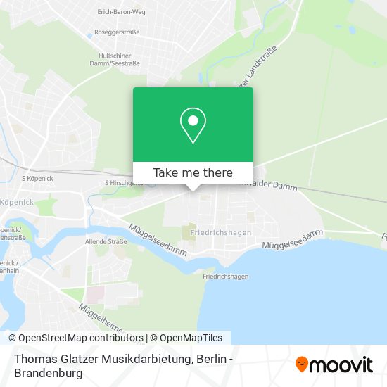 Карта Thomas Glatzer Musikdarbietung