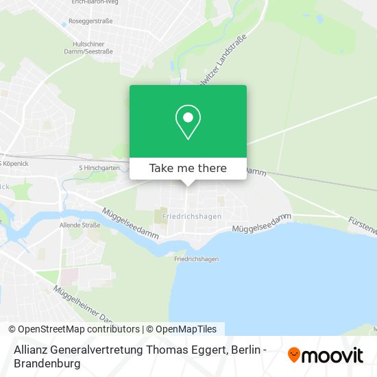 Allianz Generalvertretung Thomas Eggert map