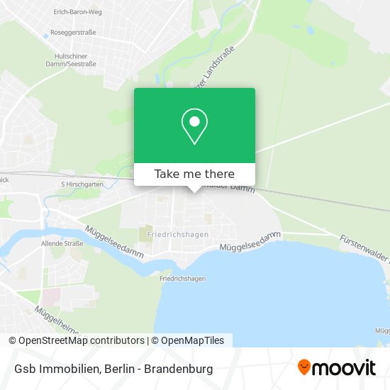 Gsb Immobilien map