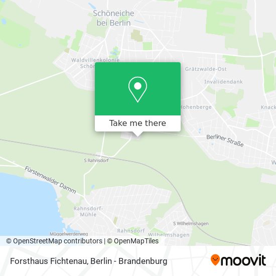 Forsthaus Fichtenau map