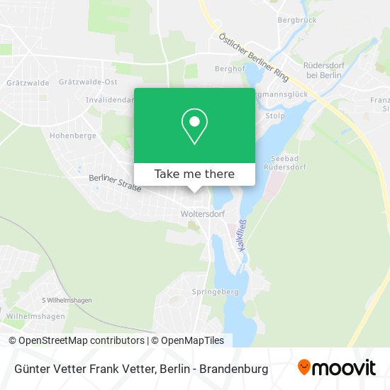 Günter Vetter Frank Vetter map