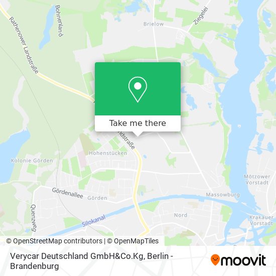 Verycar Deutschland GmbH&Co.Kg map