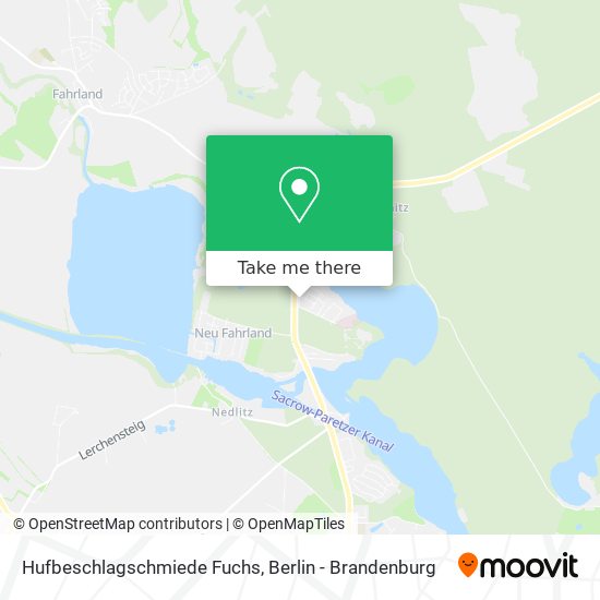 Hufbeschlagschmiede Fuchs map