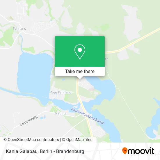 Kania Galabau map