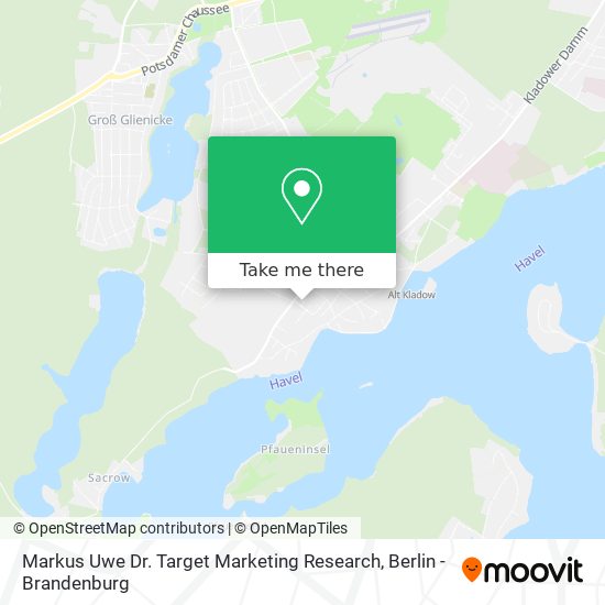 Markus Uwe Dr. Target Marketing Research map