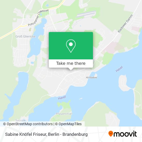 Sabine Knöfel Friseur map