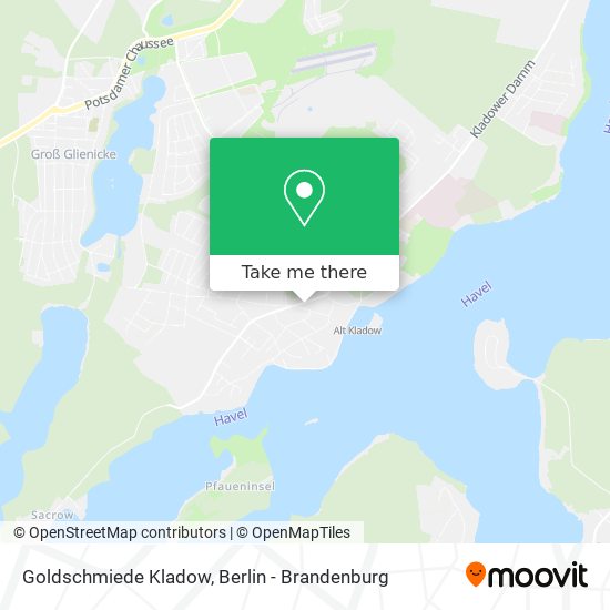Goldschmiede Kladow map