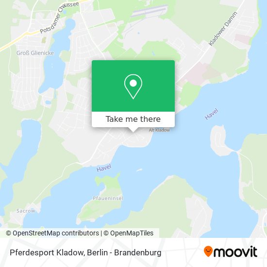 Pferdesport Kladow map