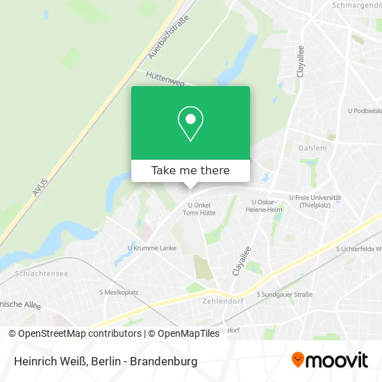 Карта Heinrich Weiß