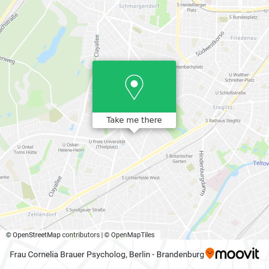 Карта Frau Cornelia Brauer Psycholog