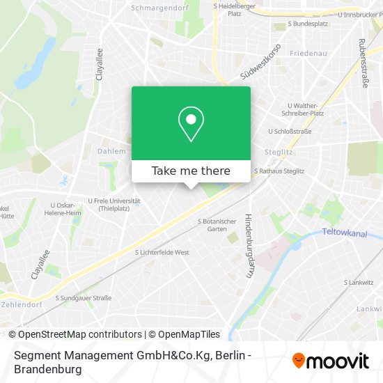 Segment Management GmbH&Co.Kg map