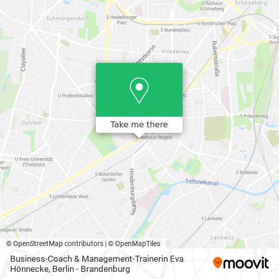 Карта Business-Coach & Management-Trainerin Eva Hönnecke