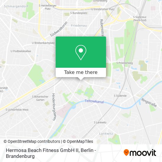 Карта Hermosa Beach Fitness GmbH II