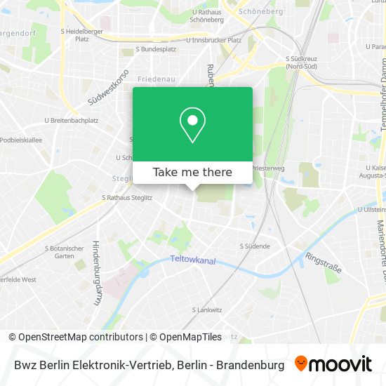 Bwz Berlin Elektronik-Vertrieb map