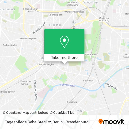 Карта Tagespflege Reha-Steglitz