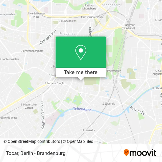 Карта Tocar