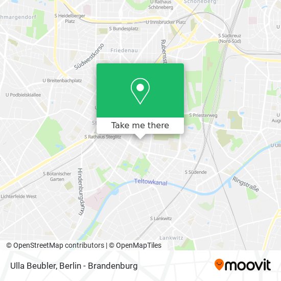 Ulla Beubler map