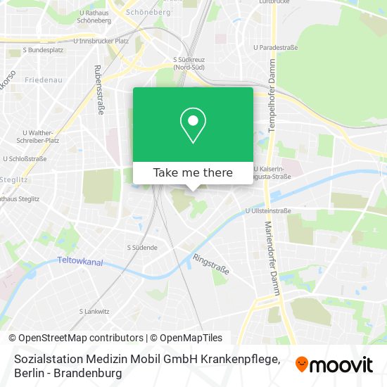 Sozialstation Medizin Mobil GmbH Krankenpflege map