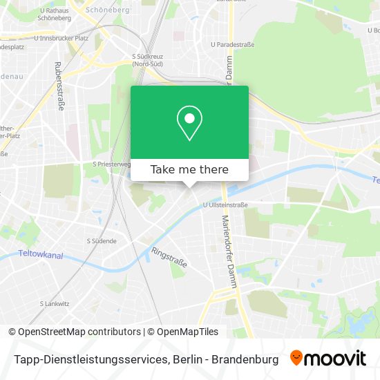 Карта Tapp-Dienstleistungsservices