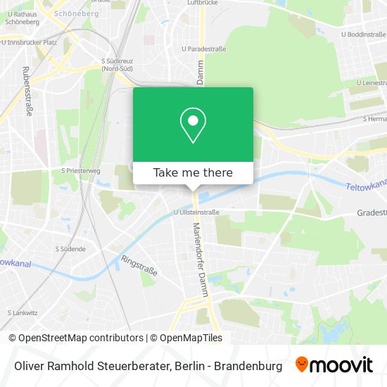 Oliver Ramhold Steuerberater map