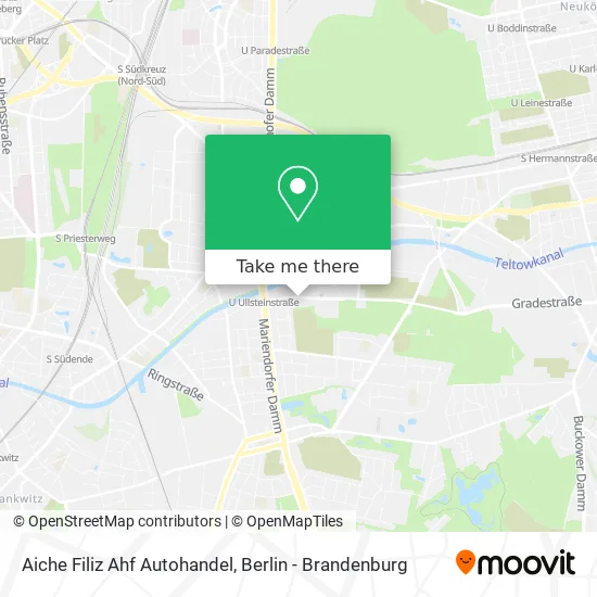 Карта Aiche Filiz Ahf Autohandel