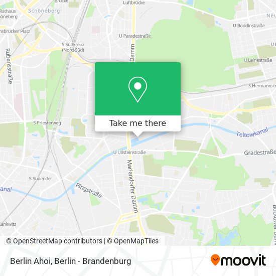 Berlin Ahoi map