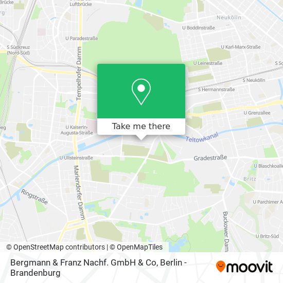 Bergmann & Franz Nachf. GmbH & Co map