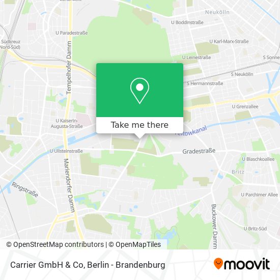 Carrier GmbH & Co map