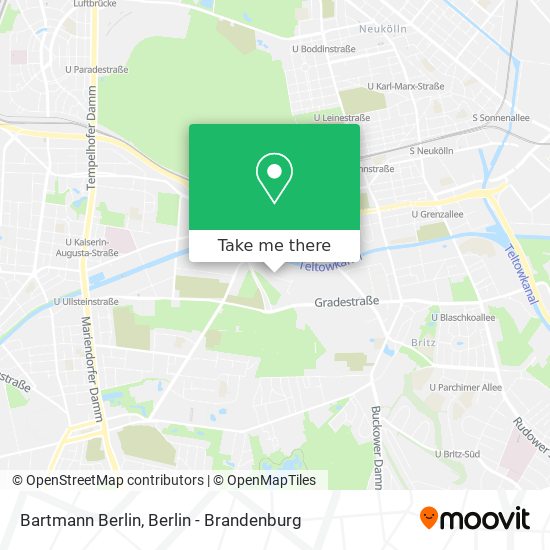 Карта Bartmann Berlin