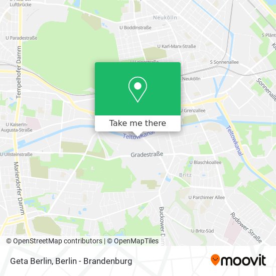 Geta Berlin map