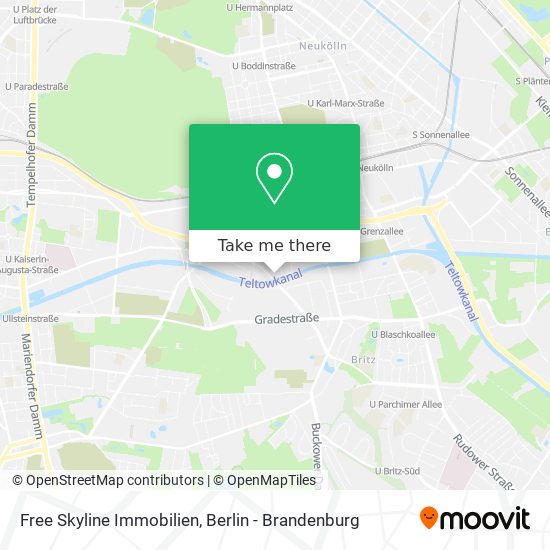 Free Skyline Immobilien map