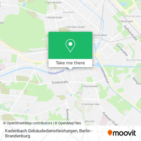 Kadenbach Gebäudedienstleistungen map