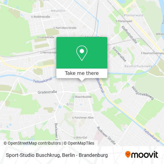 Sport-Studio Buschkrug map