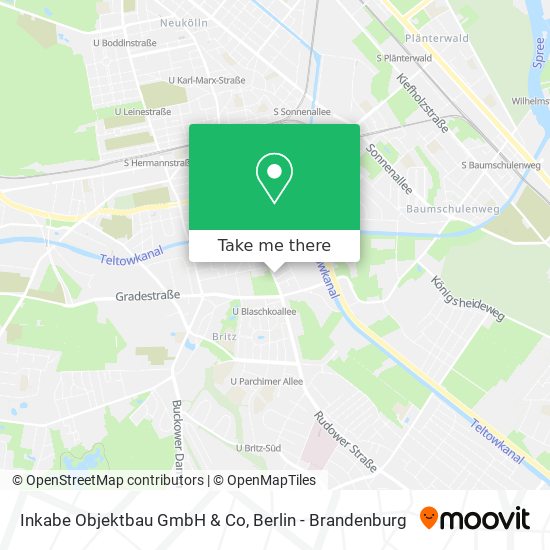 Inkabe Objektbau GmbH & Co map