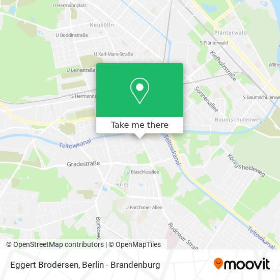 Eggert Brodersen map