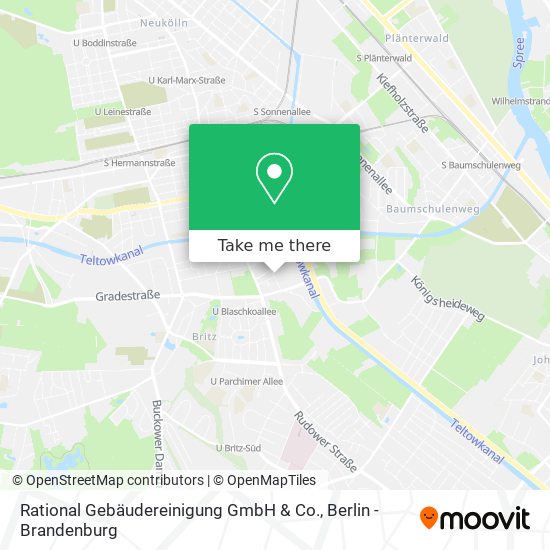 Rational Gebäudereinigung GmbH & Co. map