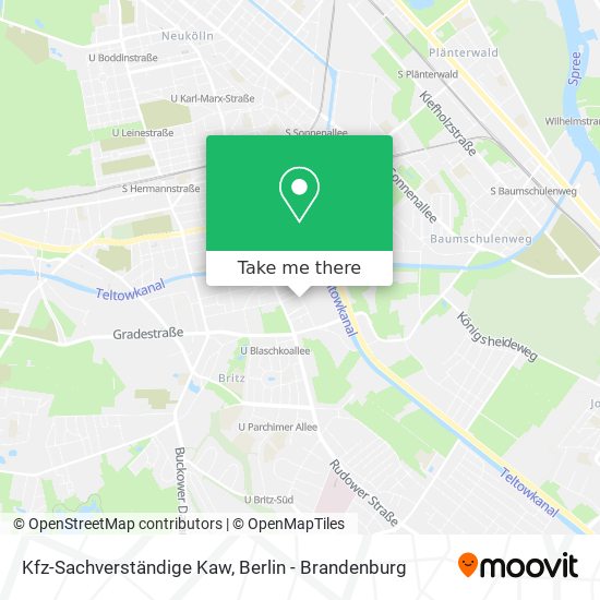 Kfz-Sachverständige Kaw map