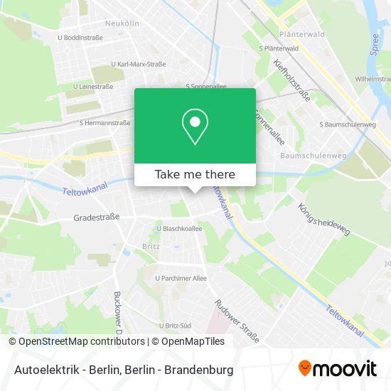 Autoelektrik - Berlin map