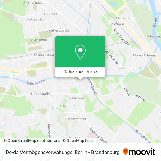 De-da Vermögensverwaltungs map