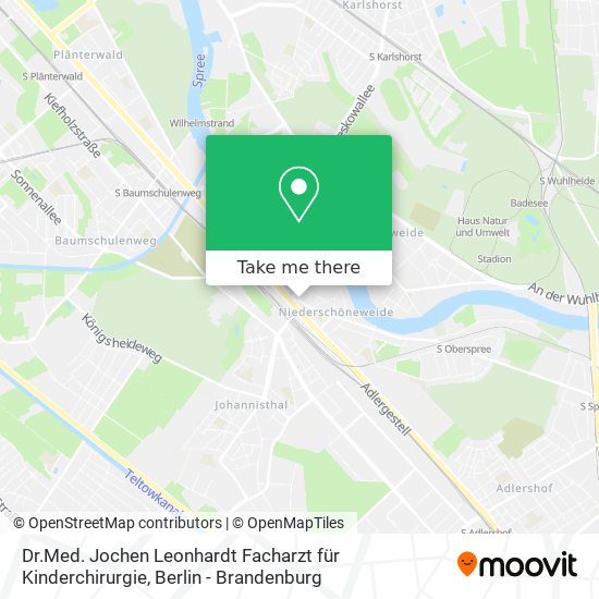 Dr.Med. Jochen Leonhardt Facharzt für Kinderchirurgie map