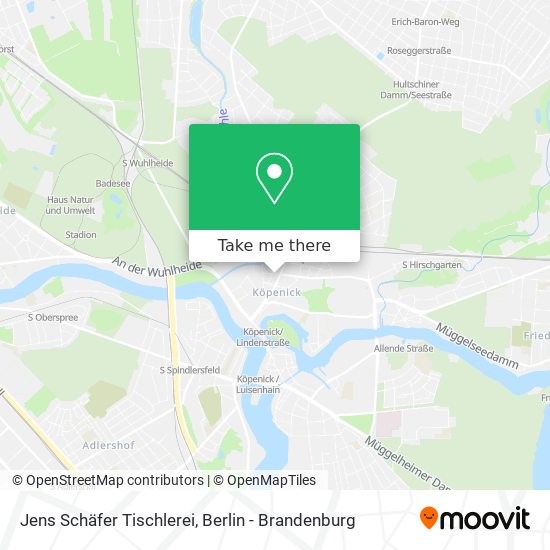 Jens Schäfer Tischlerei map