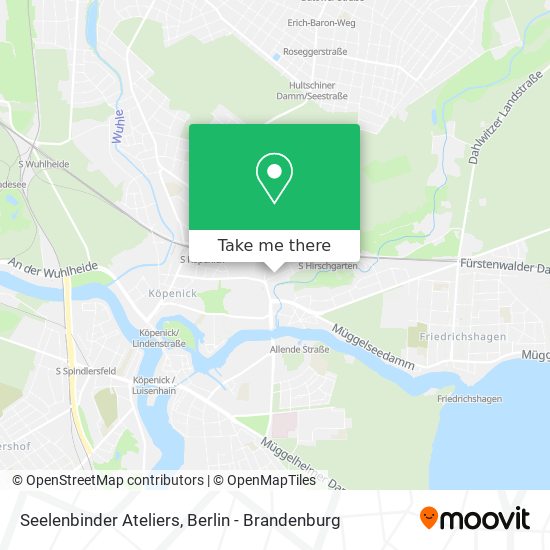 Seelenbinder Ateliers map