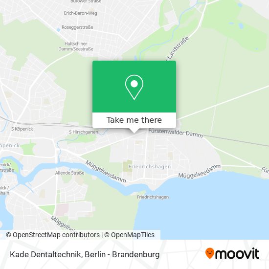 Kade Dentaltechnik map