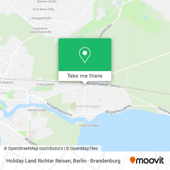 Holiday Land Richter Reisen map