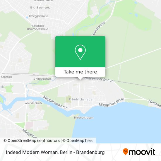 Карта Indeed Modern Woman