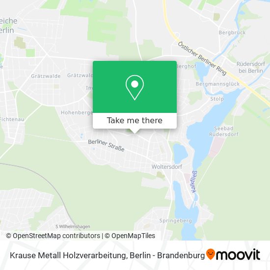 Krause Metall Holzverarbeitung map