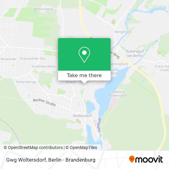 Gwg Woltersdorf map